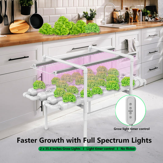 Discover the Ultimate NFT Hydroponic Growing System for Beginners: DPROOTS Garden Kit Review