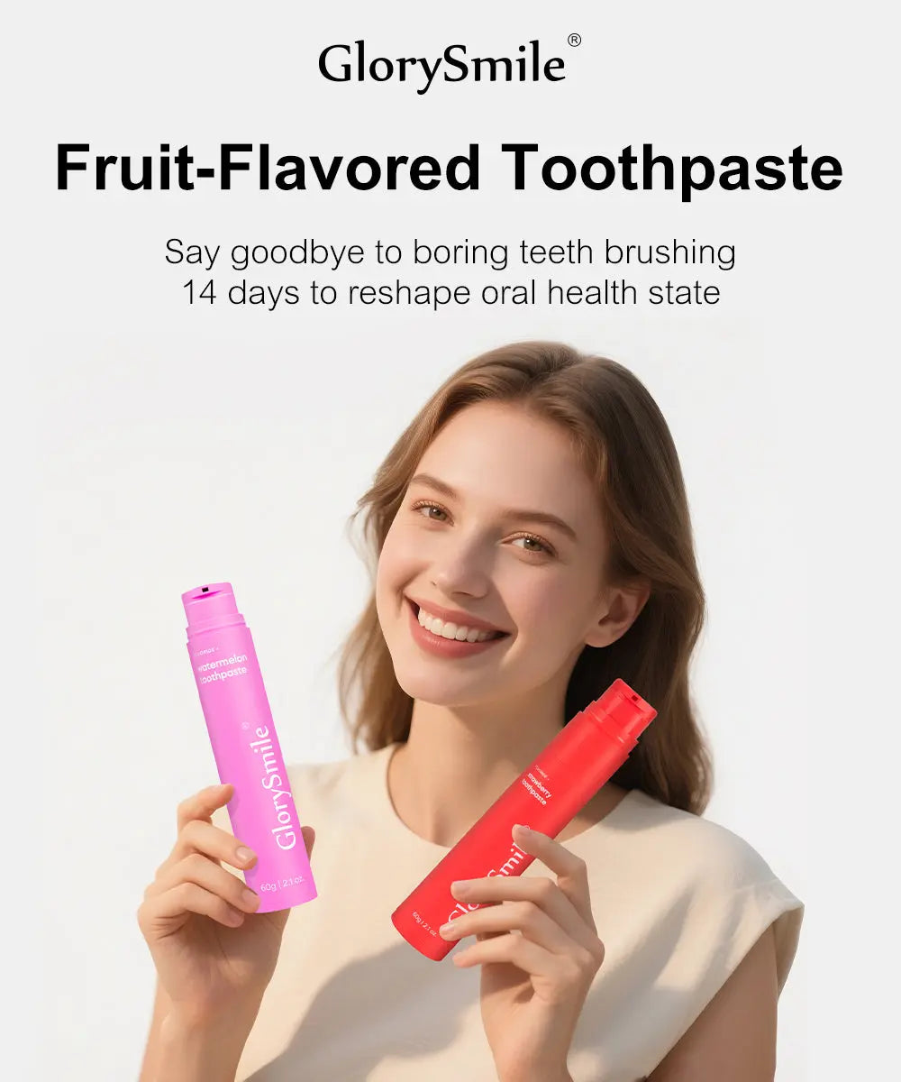 GlorySmile Fruity Toothpaste – Fresh Breath & Gentle Daily Whitening