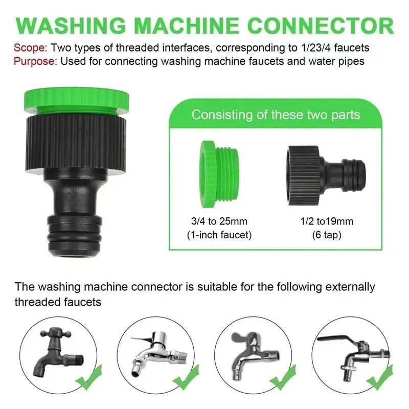 Home Garden Watering Gun Hose With 7 Water Spraying Functions - DPROOTS