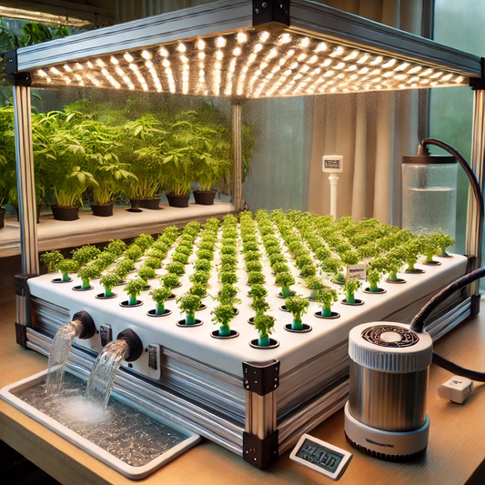 Choosing the Right Hydroponic System: DPROOTS Hydroponic Tower vs Ebb and Flow System