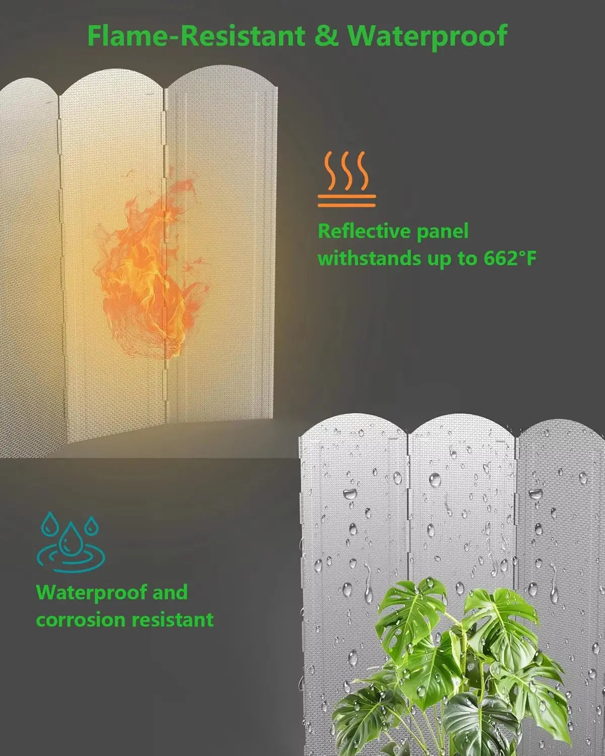 Foldable Plant Growth Reflective Panel Film for Increases Light Coverage Metal Plate & Aluminum Foil Home Indoor Gardening - DPROOTS