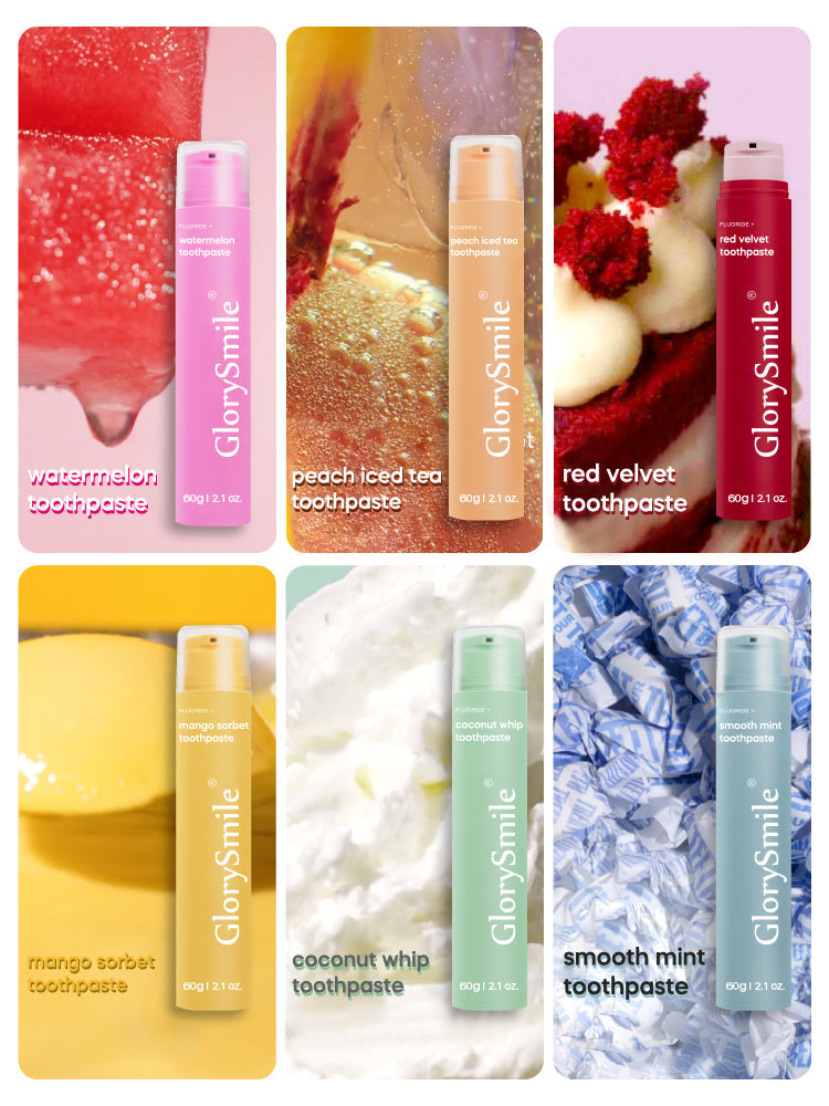 GlorySmile Fruity Toothpaste – Fresh Breath & Gentle Daily Whitening