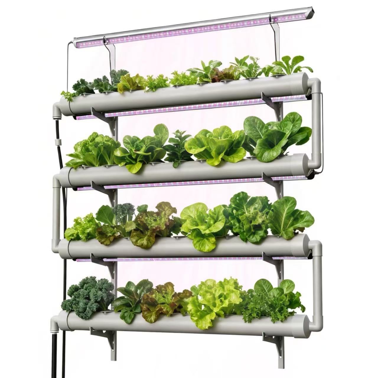 Wholesale 10 DPROOTS Garden W4 NFT Hydroponic System-36 Pods Plant Grow Light