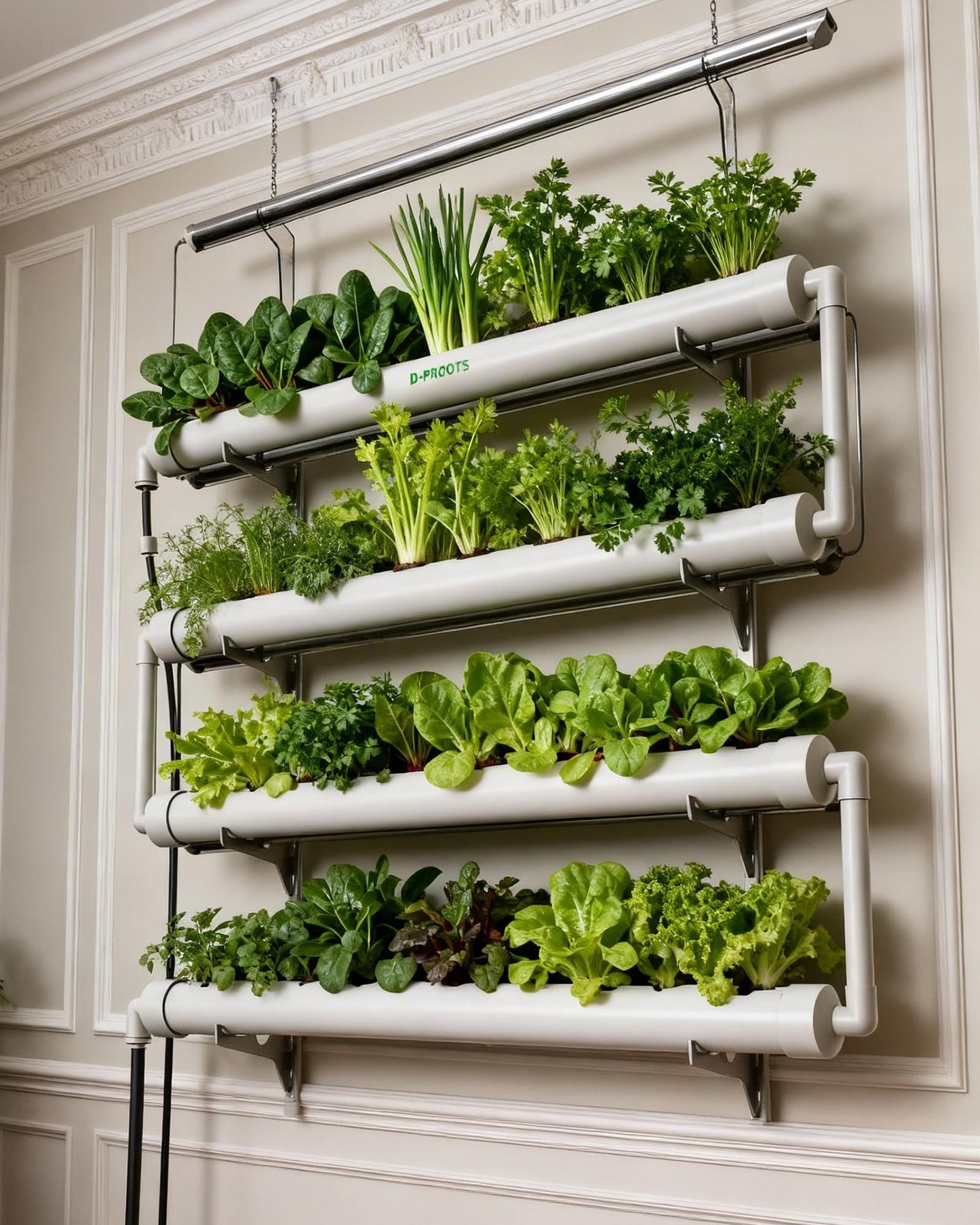 Wholesale 10 DPROOTS Garden W4 NFT Hydroponic System-36 Pods Plant Grow Light